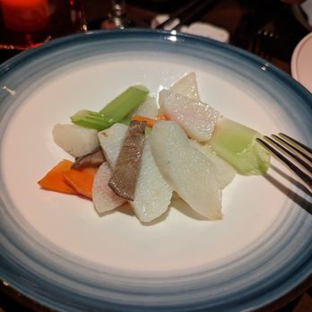 Empress by Boon - Stir Fried Mountain Yams and Celery - Cantonese Near Me - San Francisco, California Empress by Boon - Stir Fried Mountain Yams and Celery - Cantonese Near Me - San Francisco, California