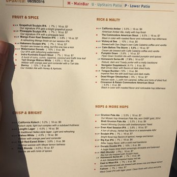 Ballast Point Brewing Long Beach - Drink menu - Breweries Near Me - Long Beach, California Ballast Point Brewing Long Beach - Drink menu - Breweries Near Me - Long Beach, California
