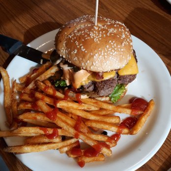 Denny's - Sriracha Burger w/Seasoned Fries - Diners Near Me - Tucson, Arizona