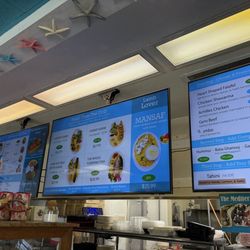 Achilles by the Sea - Menu boards