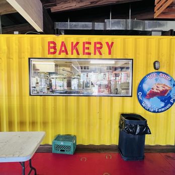 Pie Box - The pie bakery is in a cargo container, and has a large window so you can see what's going on inside. - Desserts Near Me - Black Canyon City, Arizona Pie Box - The pie bakery is in a cargo container, and has a large window so you can see what's going on inside. - Desserts Near Me - Black Canyon City, Arizona