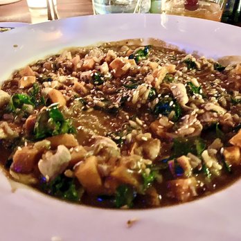 Fat Cat - Brown Rice Bowl with chicken - Cocktail Bars Near Me - Chicago, Illinois