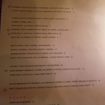 Llama Inn - Gluten free menu (G = has gluten) - Peruvian Near Me - Brooklyn, New York Llama Inn - Gluten free menu (G = has gluten) - Peruvian Near Me - Brooklyn, New York