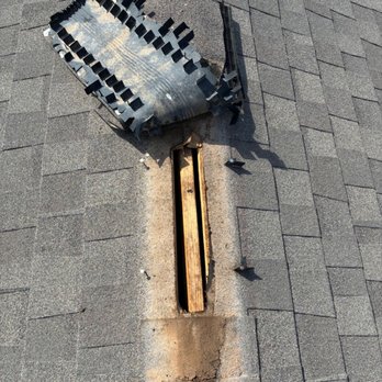 5K Home Pros - This is just on of the roof vents he repaired.. - Roofing Near Me