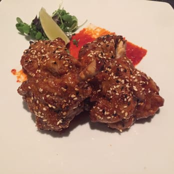Seasons 52 - Duck wing lollipops - New American Near Me - Indianapolis, Indiana