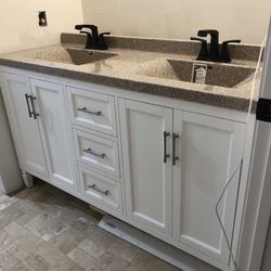 Hendry The Handyman & Contracting - New vanity replacement.