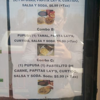Pupusas To Go - Updated Menu!!! As of 2/21/2016 - Salvadoran Near Me - Pharr, Texas