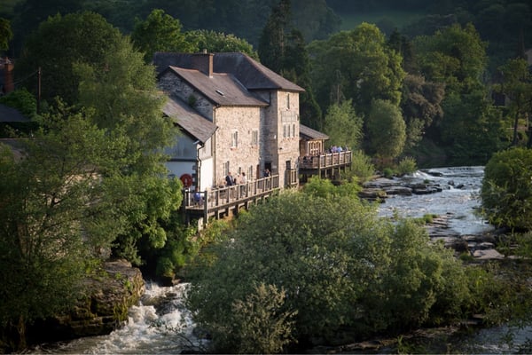 Photo of The Corn Mill - Llangollen, DEN, GB. Cornmill in early summer