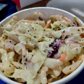 Harrys Hen House - Overly peppery coleslaw. Too hot to enjoy. - Chicken Shop Near Me - Fresno, California Harrys Hen House - Overly peppery coleslaw. Too hot to enjoy. - Chicken Shop Near Me - Fresno, California