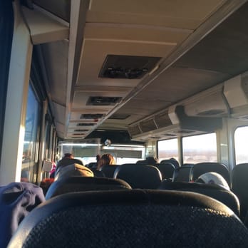Greyhound Bus Lines - On the bus - Transportation Near Me - San Antonio, Texas