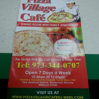 Pizza Village Cafe - Menu - Pizza Near Me - Newark, New Jersey Pizza Village Cafe - Menu - Pizza Near Me - Newark, New Jersey
