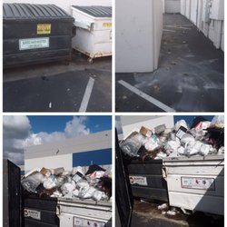 Trash pickup Before and After