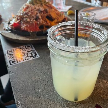 Nacho Daddy - House Margarita compliments of Yelp check in! - New American Near Me - Las Vegas, Nevada