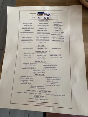 Menu photo 4 Costa Vino Wine Bar Restaurant Norwalk, CT Menu photo 4 Costa Vino Wine Bar Restaurant Norwalk, CT