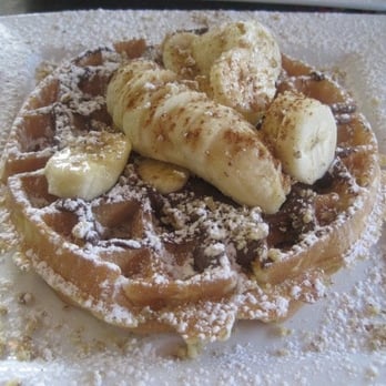 George's Place - Waffles Nutella! - Breakfast & Brunch Near Me - Cape May, New Jersey