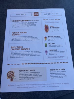 Menu photo 3 First Watch Norfolk, VA