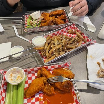 Hebron Grille - Excellent buffalo wings with truffle fries. Madison was excellent. - American Near Me - Hebron, Kentucky Hebron Grille - Excellent buffalo wings with truffle fries. Madison was excellent. - American Near Me - Hebron, Kentucky