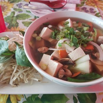 Pho VT - Pho Vegetarian. Definitely filling - Vietnamese Near Me - Los Angeles, California