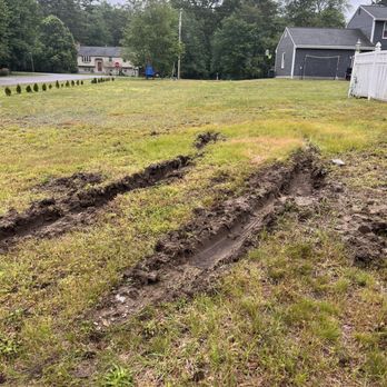 Bemister's Pool & Patio - Damage done to yard on installation day. - Outdoor Furniture Stores Near Me - Litchfield , New Hampshire