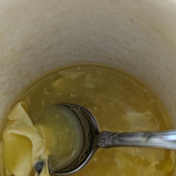 Main Moon Chinese - Moldy egg in eggdrop soup. Disgusting. - Chinese Near Me - Suwanee, Georgia Main Moon Chinese - Moldy egg in eggdrop soup. Disgusting. - Chinese Near Me - Suwanee, Georgia