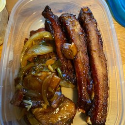 Spare ribs and BBQ Pork
