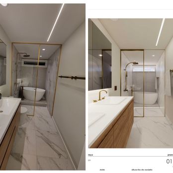 San Diego Construction - 3D design on the right, finished product on the left - General Contractors Near Me