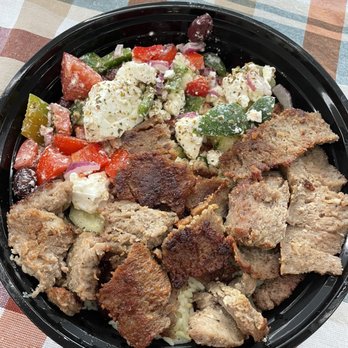 The Greek Avocado - Lamb gyro platter. HUGE and delicious - Greek Near Me - Staten Island, New York The Greek Avocado - Lamb gyro platter. HUGE and delicious - Greek Near Me - Staten Island, New York
