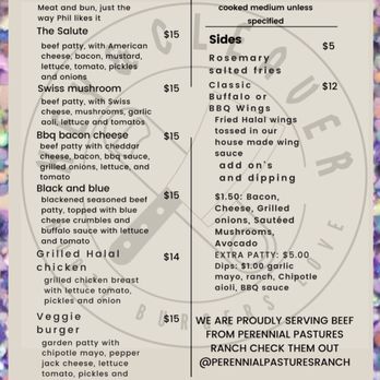 Key & Cleaver - Menu - Burgers Near Me - San Diego, California