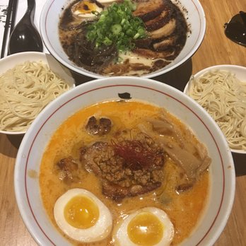 Sansotei Ramen - Spicy tam tam and tontsoki black ramen... - Ramen Near Me - Ottawa, Ontario