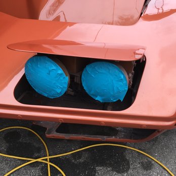 Earl Scheib Collision - tape left on car - Body Shops Near Me - Van Nuys, California