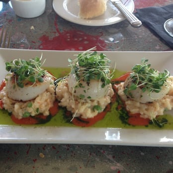 Geoffrey's Malibu - Scallops & risotto - Seafood Near Me - Malibu, California Geoffrey's Malibu - Scallops & risotto - Seafood Near Me - Malibu, California