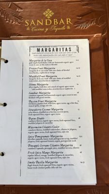 Menu photo 4 Sandbar Cocina y Tequila Santa Barbara, CA