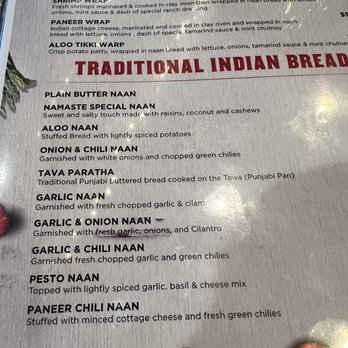 Namaste Indian Restaurant - Menu - Indian Near Me - Scottsdale, Arizona Namaste Indian Restaurant - Menu - Indian Near Me - Scottsdale, Arizona