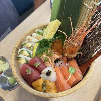 Oh Baby Sushi - Deluxe chirashi bowl - Sushi Bars Near Me - Cupertino, California Oh Baby Sushi - Deluxe chirashi bowl - Sushi Bars Near Me - Cupertino, California