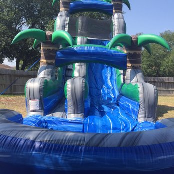 Hop A Lot Moonwalks - The cascade waterslide - Party Equipment Rentals Near Me - Round Rock, Texas Hop A Lot Moonwalks - The cascade waterslide - Party Equipment Rentals Near Me - Round Rock, Texas