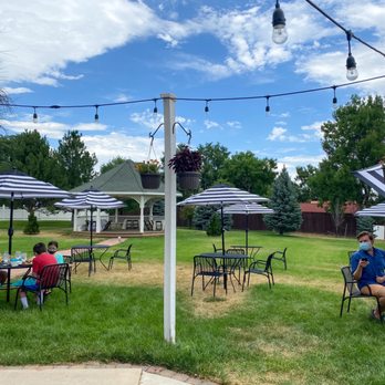 The Passenger - Outdoor patio, lawn, and gazebo - New American Near Me - Longmont, Colorado