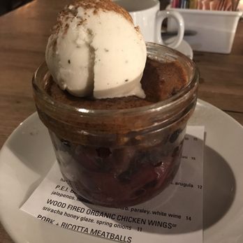 Oak + Almond - Peach and Blueberry Cobbler - New American Near Me - Norwalk, Connecticut Oak + Almond - Peach and Blueberry Cobbler - New American Near Me - Norwalk, Connecticut