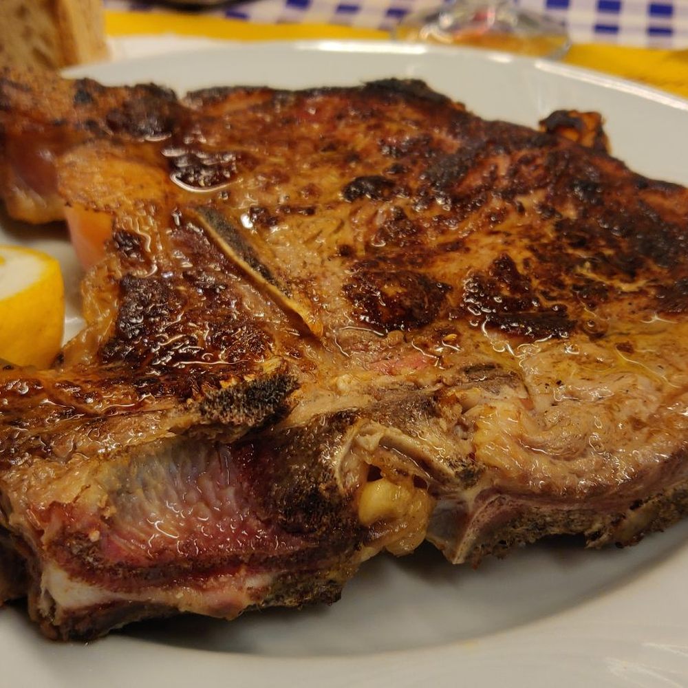 Trattoria Mario - My beautiful Florence style T-Bone Steak - Tuscan Near Me - Florence, FI Trattoria Mario - My beautiful Florence style T-Bone Steak - Tuscan Near Me - Florence, FI