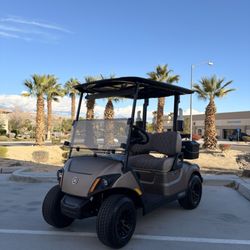 Golf Cars of The Desert - Brown - Yamaha Drive 2- 2 seater
