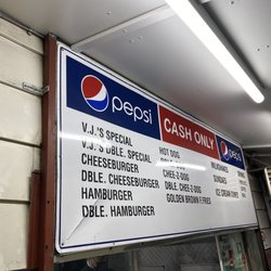 VJ's Drive-In - Menu