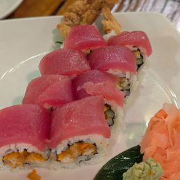 Fried crab with tuna Fried crab with tuna