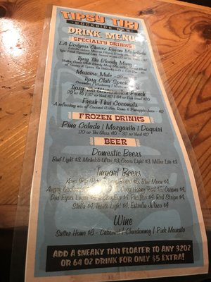 Menu photo 6 The Tipsy Tiki Dockside Bar Oklahoma City, OK Menu photo 6 The Tipsy Tiki Dockside Bar Oklahoma City, OK