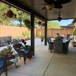 Home Sweet Home Assisted Living - Backyard covered patio
