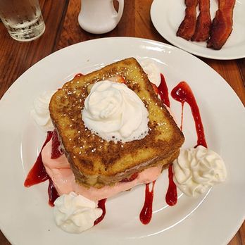 Brunch Cafe-Niles - Strawberry-stuffed french toast - Breakfast & Brunch Near Me - Niles, Illinois