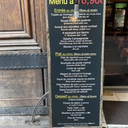 One of the two price-fixed menus offered.