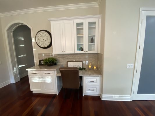 Kitchen Calabasas 23 - This kitchen remodel project was done at Calabasas where the old kitchen was out of date and we replace all kitchen cabinets and island to a custom cabinets with Taj Mahal countertop and backsplash to look uniform. Enjoy Kitchen Calabasas 23 - This kitchen remodel project was done at Calabasas where the old kitchen was out of date and we replace all kitchen cabinets and island to a custom cabinets with Taj Mahal countertop and backsplash to look uniform. Enjoy