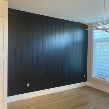 Hugo Custom Carpentry - Shiplap wall and paint - Carpenters Near Me Hugo Custom Carpentry - Shiplap wall and paint - Carpenters Near Me
