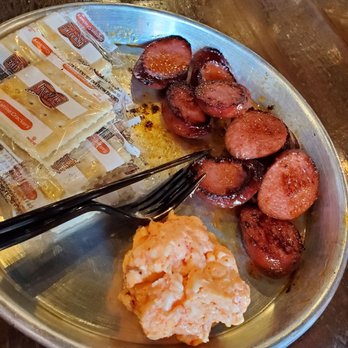 Edley's Bar-B-Que - Sausage and pimento cheese appetizer - Barbeque Near Me - Chattanooga, Tennessee