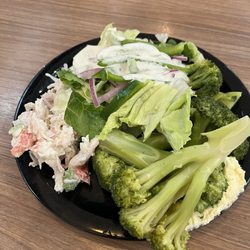 Sirloin Stockade - Fresh steamed veggies plus