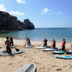 Coastline Algarve - SUP lesson in beautiful Barranco beach, Algarve